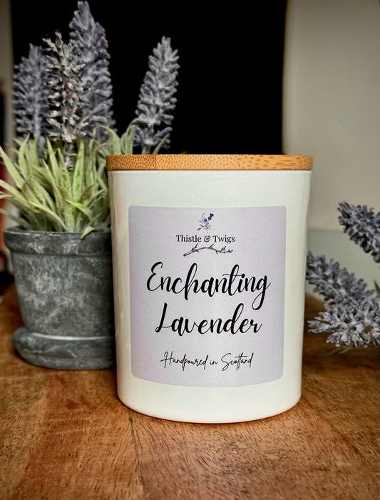 Lavender Botanical Soy Wax Candle