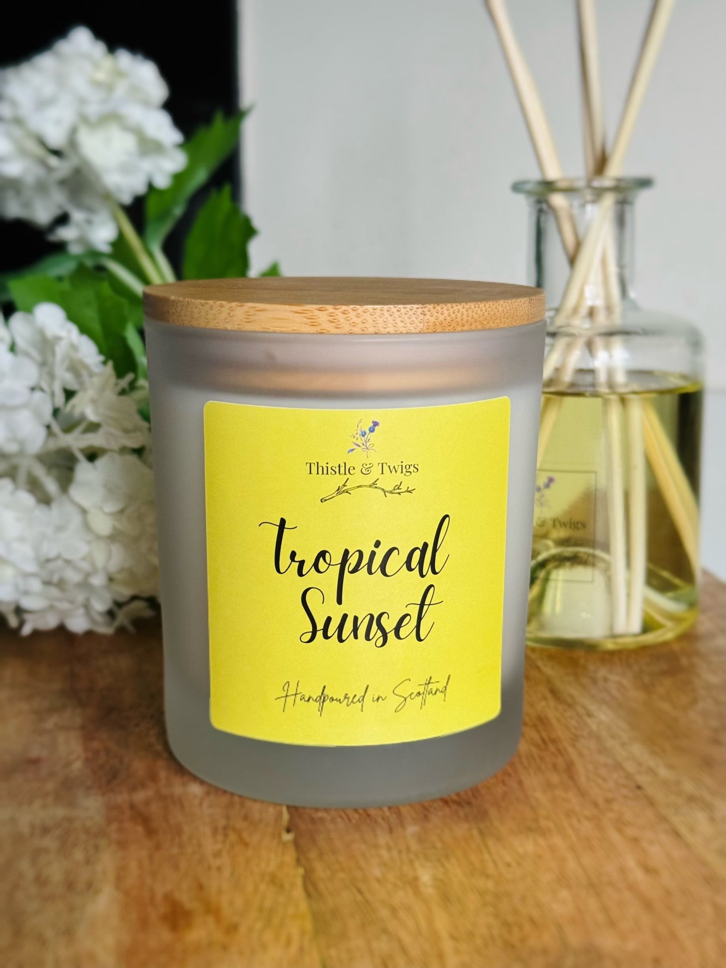 Tropical Sunset Soy Wax Candle